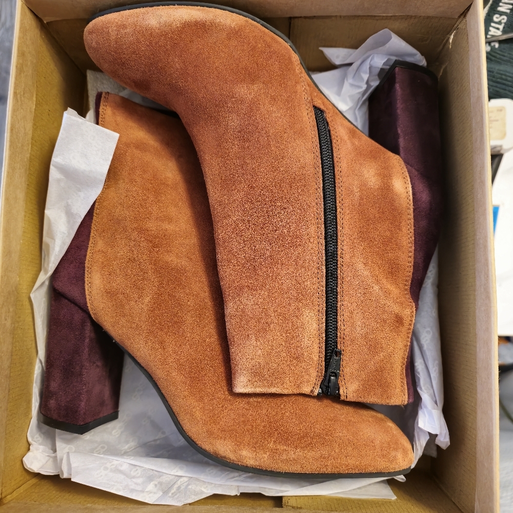 ASOS Suede Booties